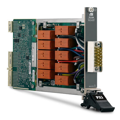 PXI-2586 PXI Relay Module National Instruments With 12A 10 Channel SPST 300V