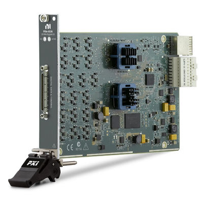 National Instruments PXIe-6536 PXI Digital I/O Module with 25 MHz Clock Rate 100 MB/s Data Rate and PXI Express Bus Connector