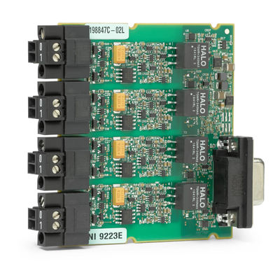 SbRIO-9223 C Series Voltage Input Module 1MS/S Sampling Rate 4 Channels 16 Bit Resolution