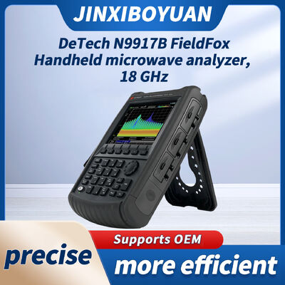 Keysight N9917B FieldFox Handheld Microwave Analyzer with 18 GHz Frequency -163 dBmW DANL at 1GHz and 120 MHz Bandwidth