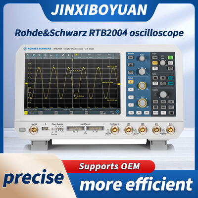 Rohde & Schwarz RTB2004 Digital Oscilloscope with 70MHz to 300MHz Bandwidth 10-bit ADC and 10.1" Capacitive Touchscreen