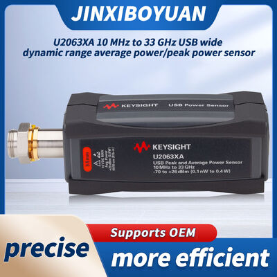 Keysight U2063XA USB Power Sensor with 10 MHz to 33 GHz Frequency Range and Wide Dynamic Range