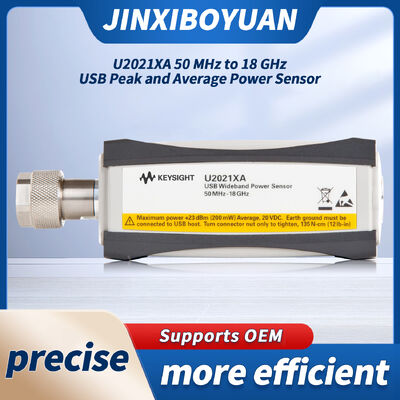 Keysight U2021XA USB Peak Power Sensor with 50 MHz to 18 GHz Range and USB Connectivity