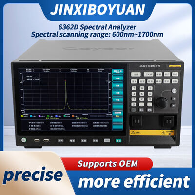 CAYEAR 6362D Spectrum Analyzer with 600nm~1700nm Spectral Scanning Range and 20pm Minimum Resolution