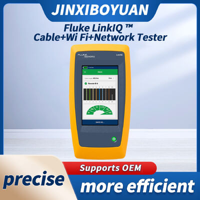 Fluke LinkIQ Cable and Network Tester with 10GBASE-T Performance PoE Verification and Wi-Fi 6E Analysis