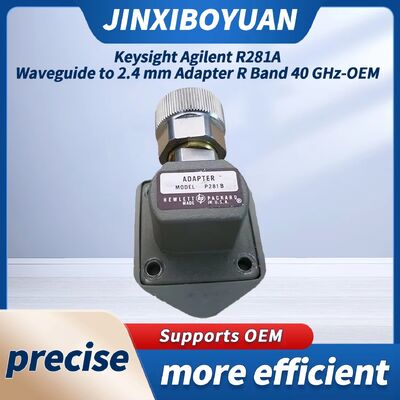 Keysight Technology Agilent R281A 40 GHz R Band Waveguide to Coaxial Adapter with Maximum VSWR 1.13