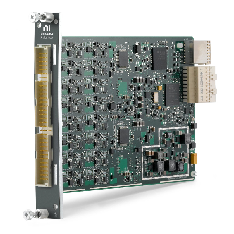 NI PXIe-4304 Analog Input Module with 32 Channels