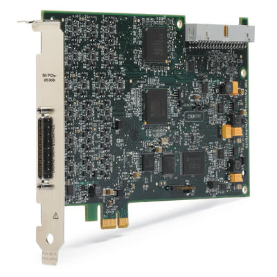 National Instruments PCIe-6536B Digital I/O Device with 38 Channels 32 Data Channels and 6 PFI Channels for High-Speed Applications
