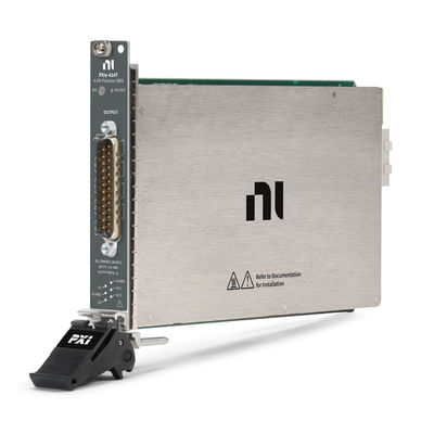 National Instruments PXIe-4147 Source Measure Unit with 4 Channels 1.8 MS/s Sampling Rate and 40 W Pull-Down Capability