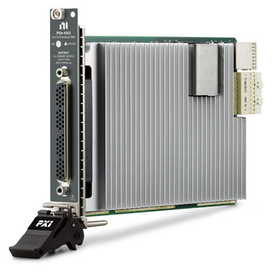 National Instruments PXIe-4163 PXI Source Measure Unit with 24 SMU Channels ±24 V DC Voltage Range and 100000 S/s Measurement Speed