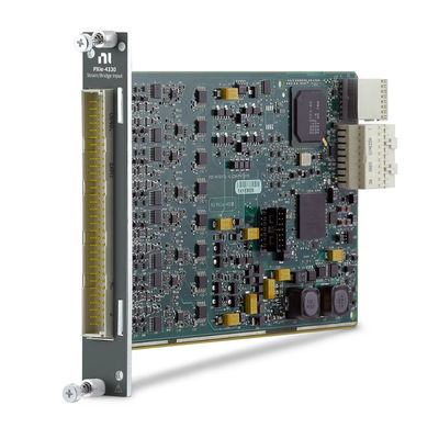 National Instruments PXIe-4330 PXI Strain/Bridge Input Module with 8 Differential Analog Input Channels 24-bit ΔΣADC Resolution and ±100 mV/V Input Range