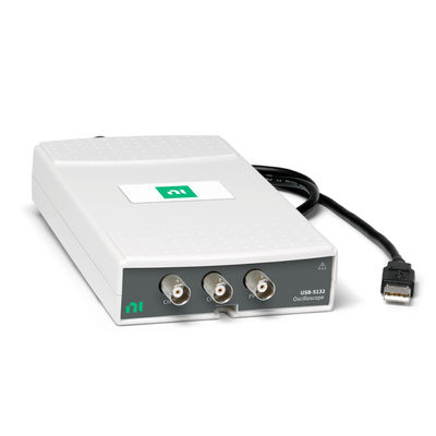 2 Channels Ni Usb 5132 Digital Oscilloscope 50MHz Bandwidth 8 Bit Resolution