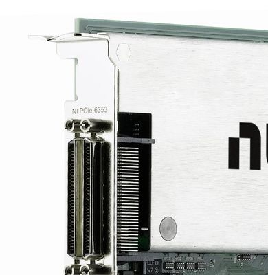 National Instruments PCIe-6353 Data Acquisition Card with 32 Analog Inputs and 16-bit ADC Resolution for Customized OEM Needs