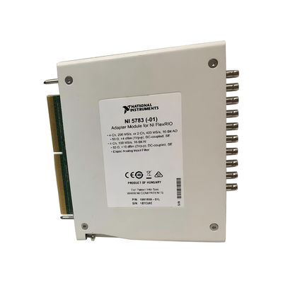 Customized National Instruments NI-5783 FlexRIO Adapter Module with 100 MS/s Analog Input 400 MS/s Analog Output and 4 Analog Input Channels