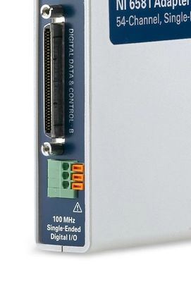 National Instruments NI-6581B Digital I/O Adapter Module with 54 Channels 50 Ohm Termination and 100 Mbits/s Data Rate for FlexRIO