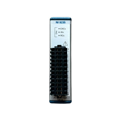 National Instruments NI-9235 8-Channel Strain/Bridge Input Module with 10 kS/s/channel and 120 Ω Quarter-Bridge for Dynamic Strain Measurement