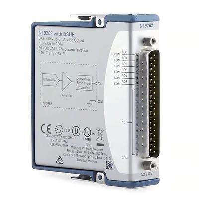 National Instruments NI-9262 C Series Voltage Output Module with 6 Channels 1 MS/s per Channel and 16-bit Resolution