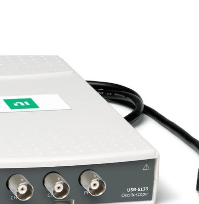 National Instruments NI USB 5133 USB Digital Oscilloscope 8 Bit Resolution Dual Channel Input