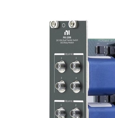 National Instruments PXI-2598 PXI Transfer Switch Module 50Ohm Impedance 26.5GHz Bandwidth