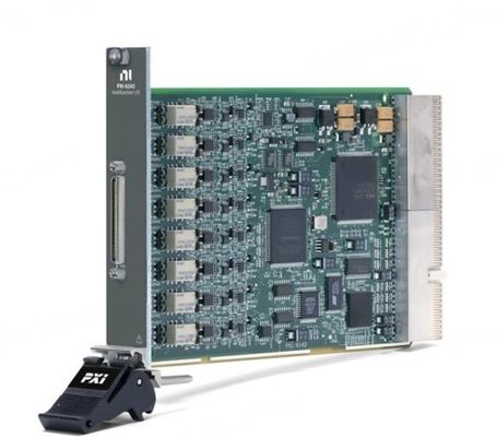 National Instruments PXI-6143 Multifunction I/O Module with 8 Analog Input Channels 16-bit Resolution and 250 kS/s Sampling Rate