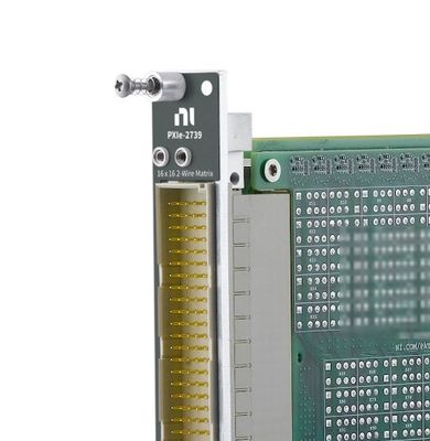 PXIe-2739 Matrix Switch Module Electronic Test Instruments 16x16 2 Wire Matrix 10MHz Bandwidth