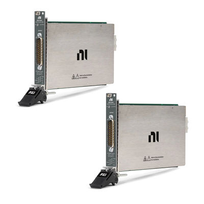 National Instruments PXIe-4147 Source Measure Unit with 4 Channels 1.8 MS/s Sampling Rate and 40 W Pull-Down Capability