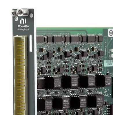 National Instruments PXIe-4300 PXI Analog Input Module with 250 kS/s Sampling Rate 300 V Channel Isolation and DC Input Coupling