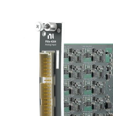 National Instruments PXIe-4304 PXI Analog Input Module with 5 kS/s/channel Sampling Rate -42V to 42V Input Range and 32 Differential Channels