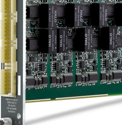 National Instruments PXIe-4310 PXI Analog Input Module with 8 Channels 400ks/s Sampling Rate and 600 V Channel Isolation