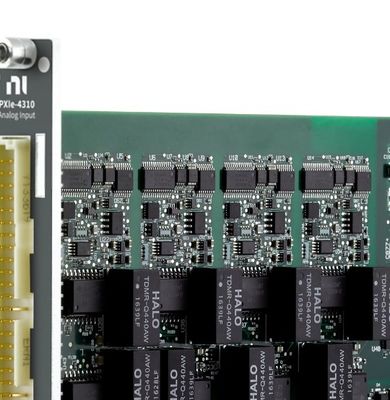 National Instruments PXIe-4310 PXI Analog Input Module with 8 Channels 400ks/s Sampling Rate and 600 V Channel Isolation