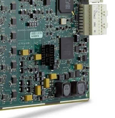 National Instruments PXIe-4331 PXI Strain/Bridge Input Module with 24-bit ADC 102.4 kS/s Sampling Rate and 8 Differential Analog Input Channels