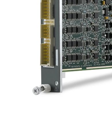 National Instruments PXIe-4339 PXI Strain/Bridge Input Module with 25.6 kS/s Sampling Rate and 8 Differential Analog Input Channels