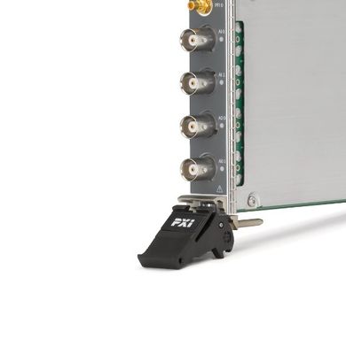 National Instruments PXIe-4468 PXI Sound and Vibration Module with 250 kS/s Sampling Rate 121 dB Dynamic Range and 2 Analog Output Channels
