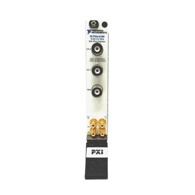 National Instruments PXIe-5160 High-Speed Digitizer with 100 MHz Clock Generator 2.5 GS/s Sampling Rate and 500 MHz Bandwidth