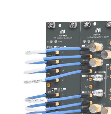 National Instruments PXIe-5830 PXI Vector Signal Transceiver with 5 GHz to 12 GHz Frequency Range and 1 GHz Instantaneous Bandwidth
