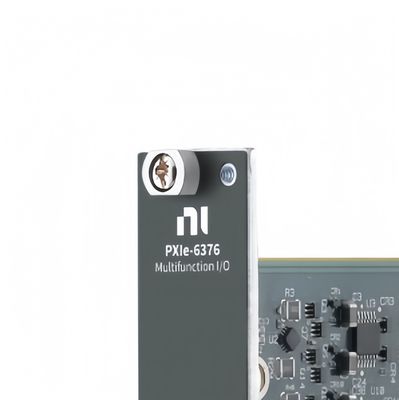 National Instruments PXIe-6376 Multifunction I/O Module with 24 DIO 2 AO and Factory-Calibration for OEM Integration