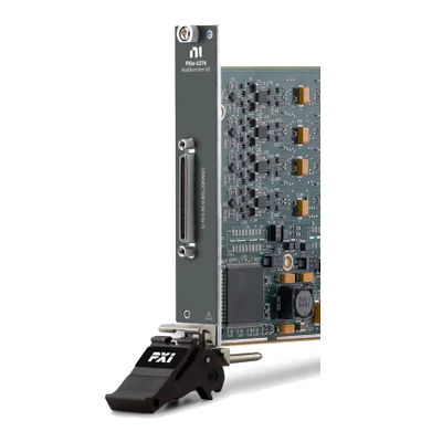 National Instruments PXIe-6376 Multifunction I/O Module with 24 DIO 2 AO and Factory-Calibration for OEM Integration