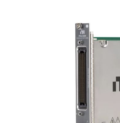 National Instruments PXIe-6569 PXI FlexRIO Digital I/O Module with 1.25 Gbit/s Speed 64 LVDS Channels and 8 Bidirectional Single-Ended Channels