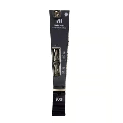 National Instruments PXIe-8240 PXI Ethernet Interface Module with 40 Gigabit Ethernet QSFP+ Ports and 150m Maximum Range