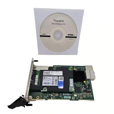 National Instruments PXIe-8240 PXI Ethernet Interface Module with 40 Gigabit Ethernet QSFP+ Ports and 150m Maximum Range