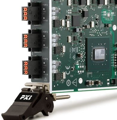 Customized OEM Support National Instruments PXIe-8521 100BASE-T1 UTP PXI Automotive Ethernet Interface Module with 4 Ports and 802.1AS Master/Slave