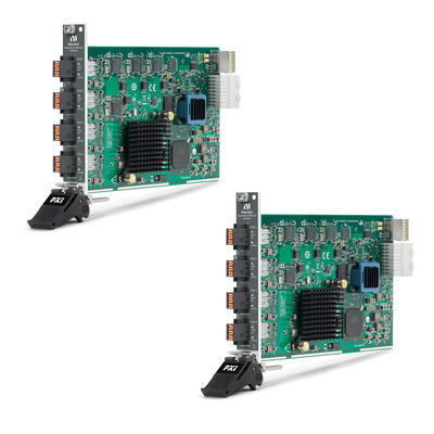National Instruments PXIe-8522 PXI Automotive Ethernet Interface Module with 100BASE-T1 UTP Protocol Four Endpoints and Two Network Terminal Access Points