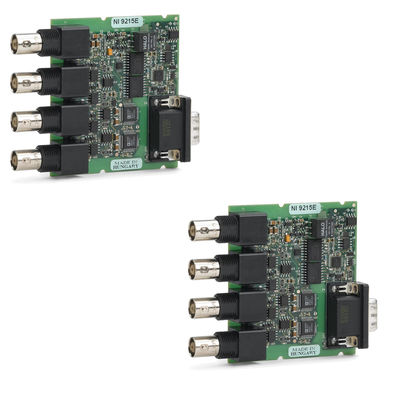 Customizable National Instruments SbRIO-9215 4-Channel Voltage Input Module with 250 Vrms Isolation and Simultaneous Sampling