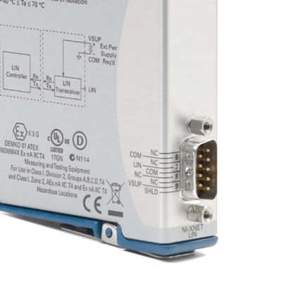 SbRIO-9866 Ni LIN Interface Module With 2400bps-20kbps Baud Rate Versatile Multimeter Assembly