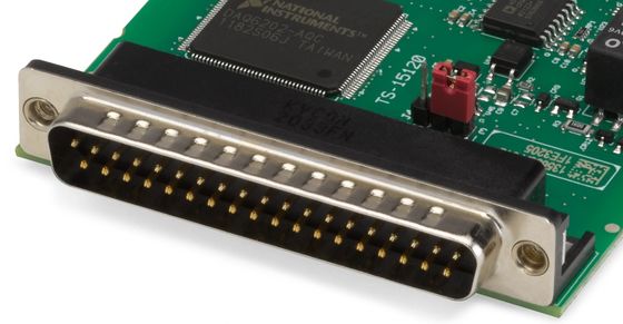 National Instruments TS-15120 TestScale Digital I/O Module with 16-bit ADC and DAC and 3 Months Warranty