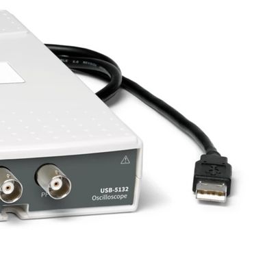 2 Channels Ni Usb 5132 Digital Oscilloscope 50MHz Bandwidth 8 Bit Resolution