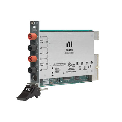 NI PXI-4065 6½-Digit ±300V PXI Digital Multimeter with 10/s Range Changes