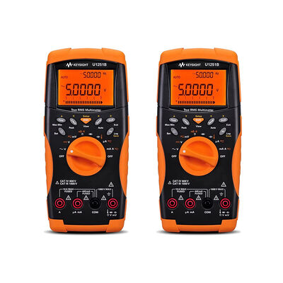 Keysight U1251B 4 1/2 Digit Handheld Digital Multimeter with CAT III 1000 V / CAT IV 600 V and 72 Hours Battery Life