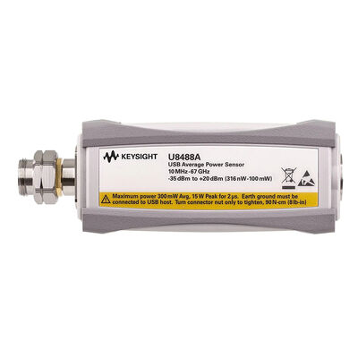 Keysight U8488A DC/10 MHz 67 GHz USB Thermocouple Power Sensor for Precision Measurements