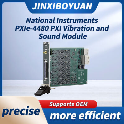 National Instruments PXIe-4480 PXI Vibration and Sound Module with 100 S/s～1.25 MS/s Range and 20 MS/s ADC Modulator Sampling Rate